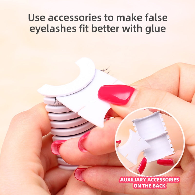 10 Pieces Glue-less Waterproof Self Adhesive Lashes