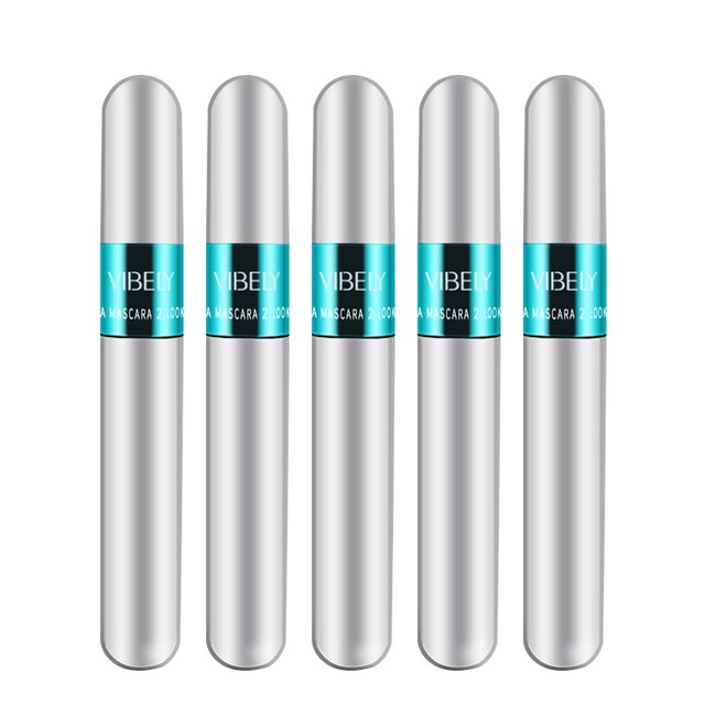 MegaCurl™-Dual-brush 4D Black Silk Fiber Long Curling Lengthening Mascara