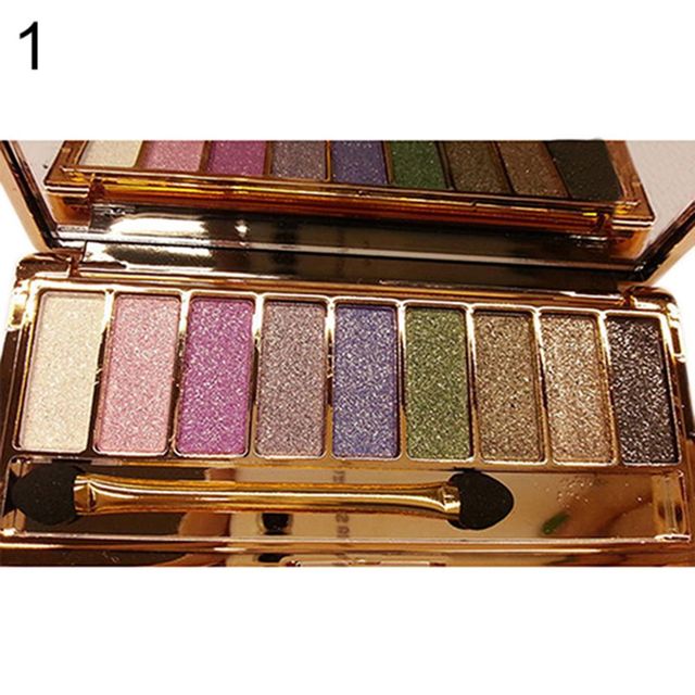 9 colors Fashion Glitter Eyeshadow Palette