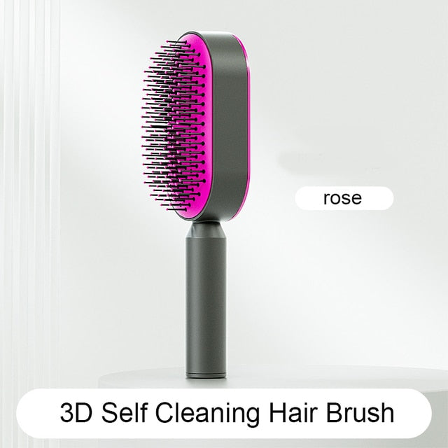 Self-cleaning Hair Brush