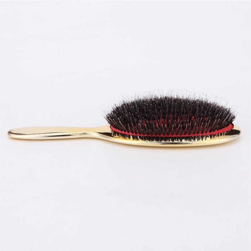 Boar Bristle Paddle Hair Brush