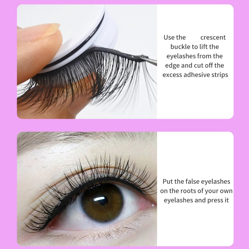 10 Pieces Glue-less Waterproof Self Adhesive Lashes
